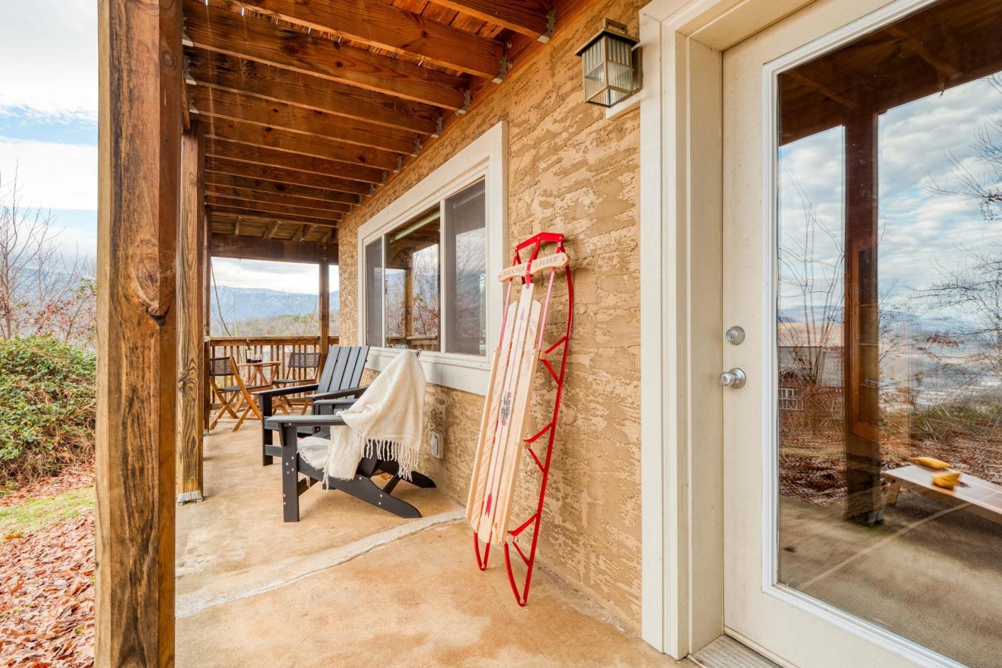 Chestnut By Avantstay Mountain Cabin W Treetop Views Hot Tub Game Room Gatlinburg Εξωτερικό φωτογραφία